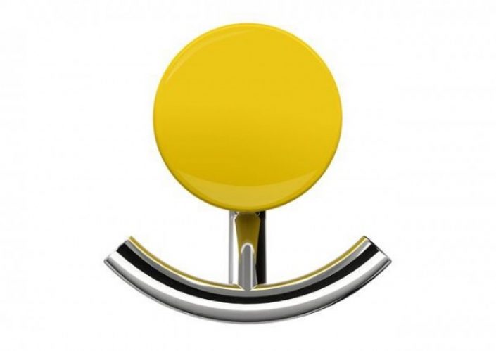 Patère Salle de Bain Hewi System 815 Crochet double mural ø 40 mm