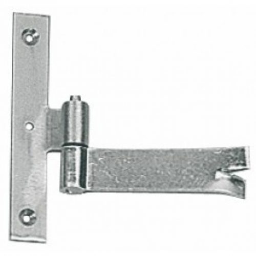 Paumelle renvoyée de milieu à sceller