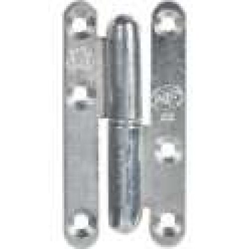 Paumelle zingué blanche – Lames à bouts rond – Jardinier massard