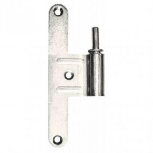 Paumelles mâles réglables universelles en acier nickelé