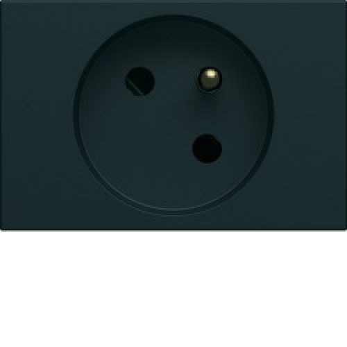 PC goulotte 2P+T 16A night – APPAREILLAGE MURAL GALLERY HAGER WXF421N