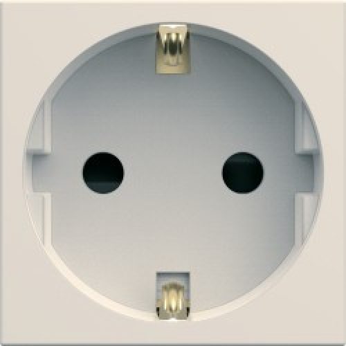 PC Schuko 2P+T dune – APPAREILLAGE MURAL GALLERY HAGER WXF160D