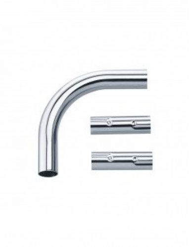 PELLET – Coude pour porte-rideaux à assembler 100×100 et 2 manchons…