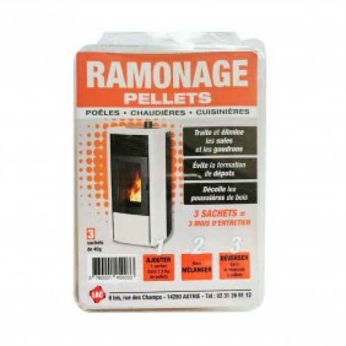 Pellets pour ramonage de Poêles à granulés