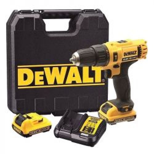 Perceuse A Percussion Dewalt Dcd716D2 108V 2X2Ah Li Ion Mandrin 10Mm