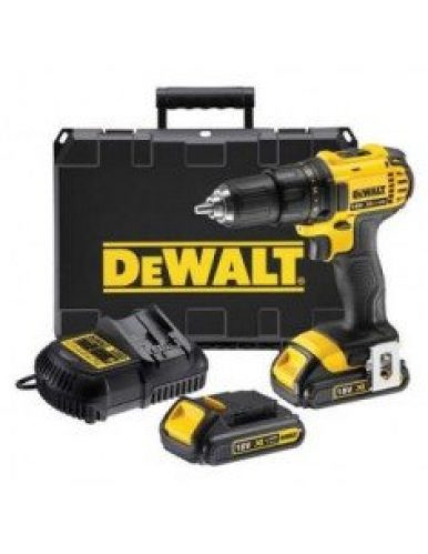Perceuse visseuse 18V DEWALT (2×1.3AH) en coffret standard DCD771C2