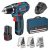 Perceuse Visseuse Bosch Gsr 12 V 15 12 V 2 X 2Ah 39 Accessoires