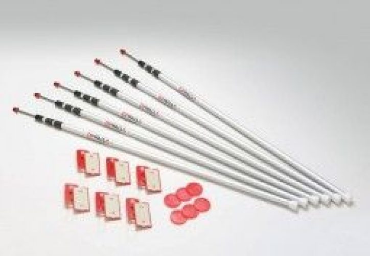 Perches Telescopiques Alu Zipwall 3,66 m (lot de 6)