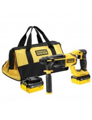 Perfo-burineur SDS+ 18V (2x4AH) STANLEY FATMAX FMCD900M2S