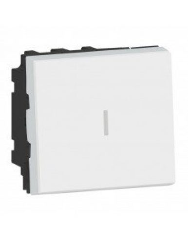 Permutateur 10AX 2 modues Easy-Led blanc LEGRAND