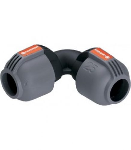Pièce en L GARDENA 25mm pour changer la direction du tuyau
