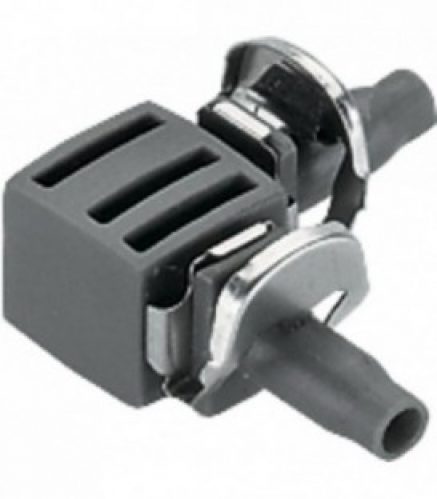 Pièce en L GARDENA 4,6 mm (3/16&Prime;) Contenu :10 pièces