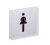 Pictogrammes Toilettes Hewi Plaque de signalisation femme guide