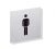 Pictogrammes Toilettes Hewi Plaque de signalisation homme guide