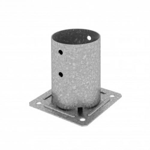 Pied de poteau rond à boulonner – PPJRB