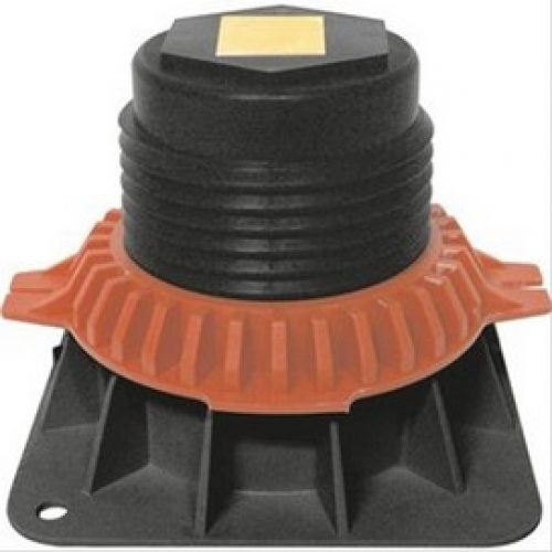 Pied réglable receveur douche adhésif  90 à 125 mm