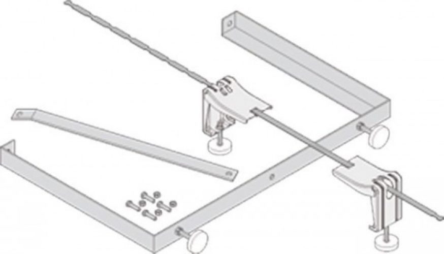 Pieds de Baignoire Bette pour siège et marchepied