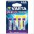 Pile lithium Varta 6LR61 9V – à l’unité – VARTA