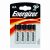 Piles alcaline Energizer AA – LR6 – 1,5V – Blister x4