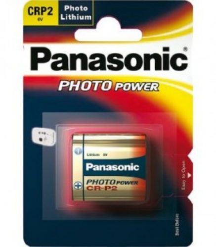 Piles Lithium CR-P2PEP, 6 V 34 x 19,5 x 36mm 1 piece