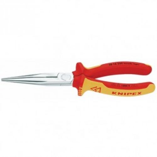 Pince à becs demi rond avec tranchants VDE isolée 1000V – 26 16 200