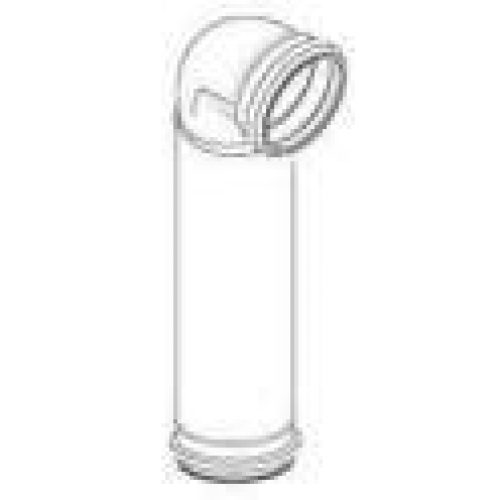 Pipe recoupable pour sortie horizontale ou verticale