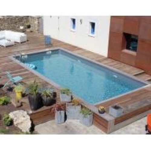 Piscine bois Cardamon 1200 x 400 x H 146 cm