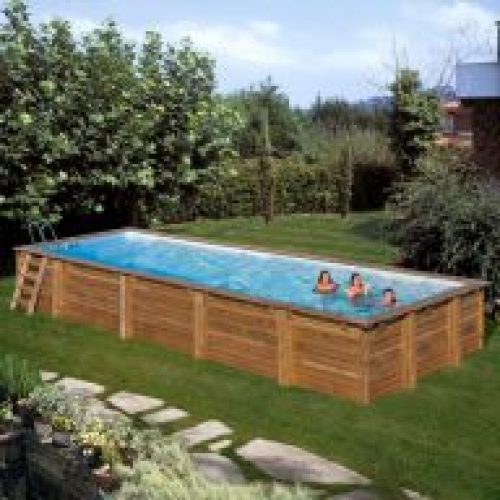 Piscine bois Mint 1000 x 400 x H 146 cm