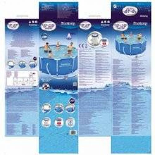 Piscine en kit, ronde 305×100 cm STEEL PRO Bestway