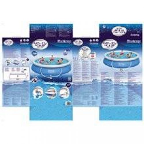 Piscine en kit ronde 427×91 cm Fast Set Bestway
