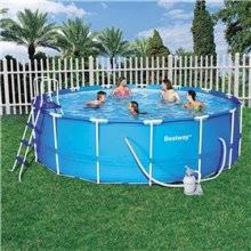 Piscine en kit ronde 457×122 cm STEEL PRO MAX…
