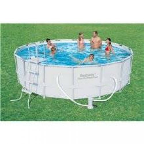 Piscine en kit ronde 488×122 cm POWER STEEL…