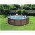 Piscine en kit ronde Motifs Rotin 427x107cm…