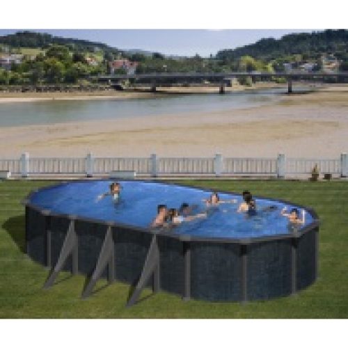 Piscine hors sol aspect Rattan 730 x 375 x…