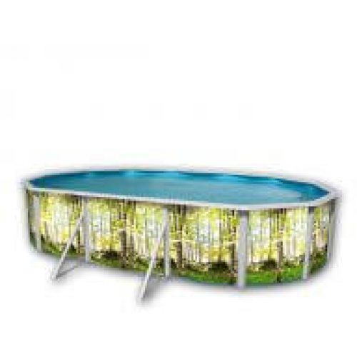 Piscine hors-sol Forêt 640 x 366 x H120 cm…