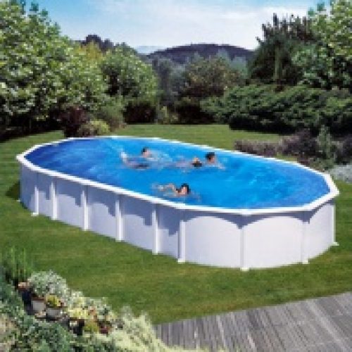 Piscine hors-sol Haiti 1000 x 550 H132 cm…