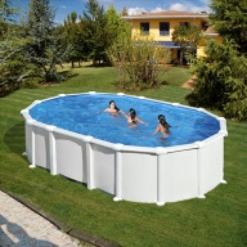 Piscine hors-sol Haiti 610 x 375 H132 cm -…