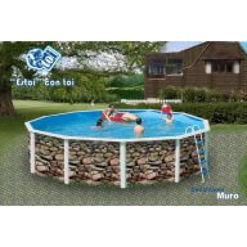 Piscine hors-sol Muro Ø460 x H120 cm -…