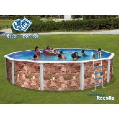 Piscine hors-sol Rocalla Ø550 x H120 cm -…