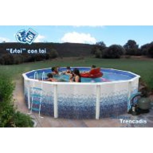 Piscine hors-sol Trencadis Ø460 x H120 cm…