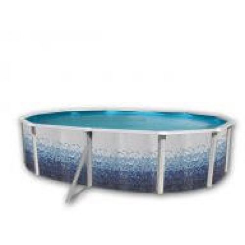 Piscine hors-sol Trencadis 550 x 366 x…