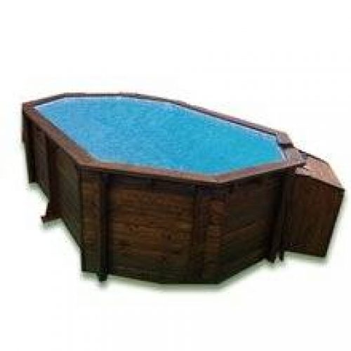 Piscine K2O octogonale en bois massif…