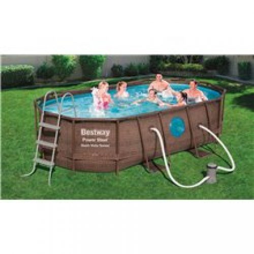 Piscine ovale en kit Rattan 549 Bestway