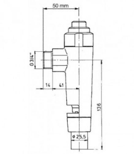 Piston de rechange pour chasse d&rsquo;eau Twimat (93 018 27)