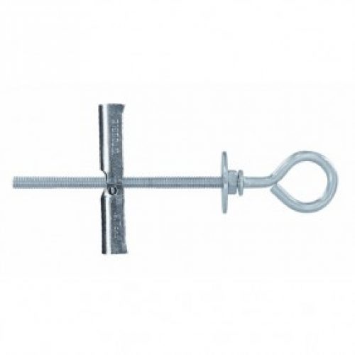 Piton à bascule avec oeil pour faux plafond