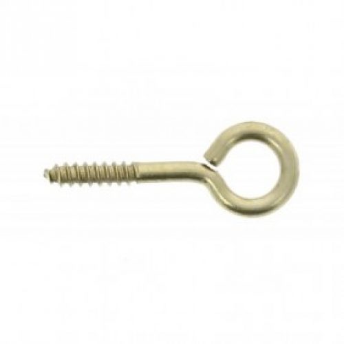 Piton – vis à bois – en laiton – 25 pièces