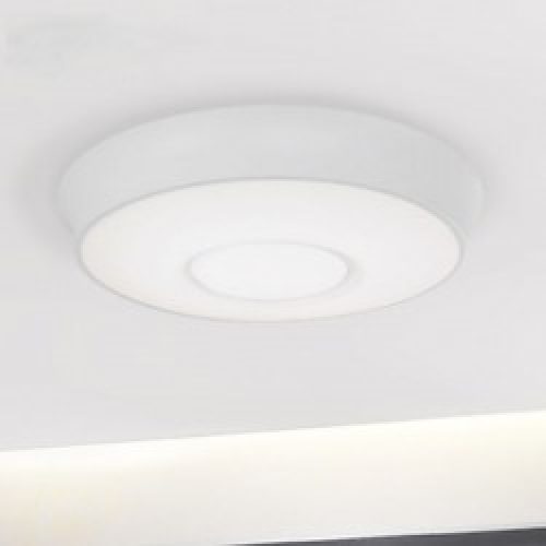 Plafonnier Blanc à LED intégré