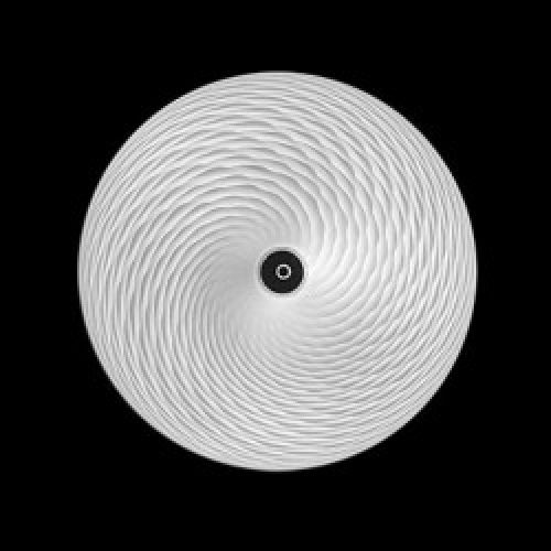 Plafonnier Rond Artistique 60W