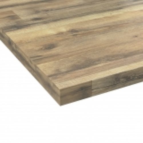 Plan De Travail Salle De Bains N219 Decor Chene Authentique Stratifie Chant Coordonne L204 X L62 X E38 Cm Planeko