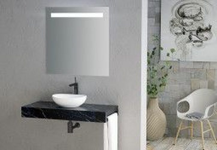 Plan Vasque Bois + Vasque Ovale à Poser Ambiente 14